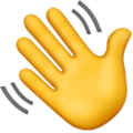 Emoji wave